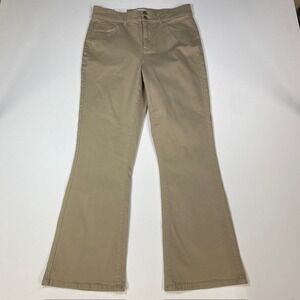 BKE Universal Fit High Rise Bootcut Khaki Pants‎ Women's 30 x 29.5 Denim